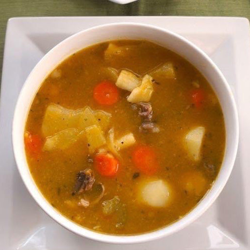 Recette soupe Joumou ou soupe à la courge (giraumon)
